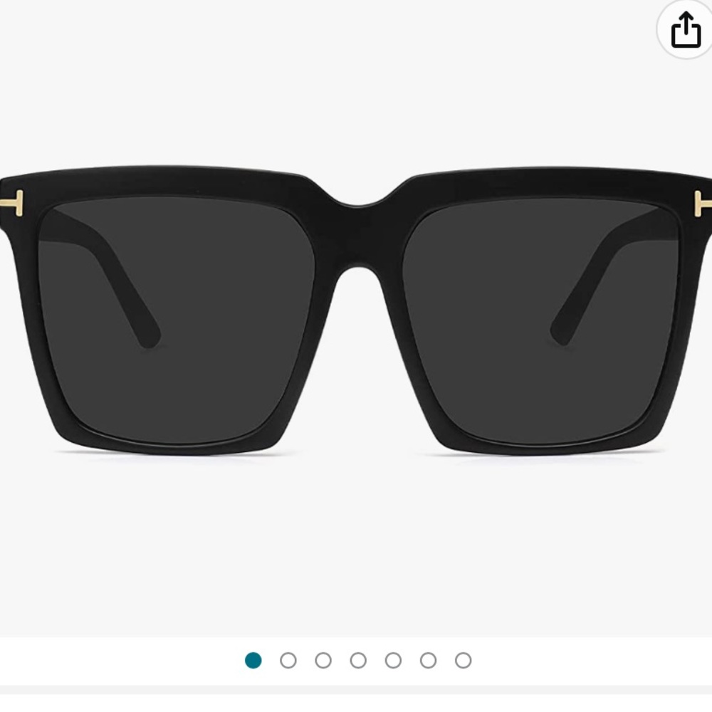Black Oversized Sunglasses